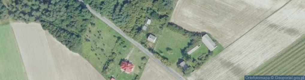 Zdjęcie satelitarne Wólka Bałtowska-Kolonia ul.