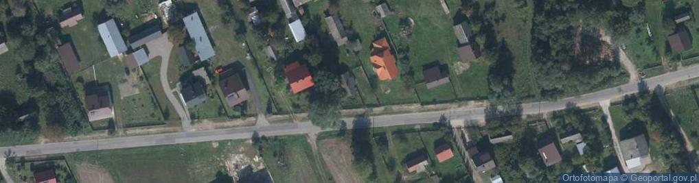 Zdjęcie satelitarne Wólka Biska ul.