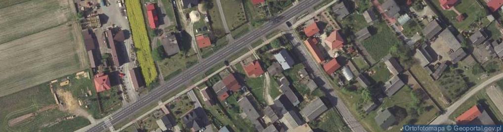 Zdjęcie satelitarne Wólka Gościeradowska ul.