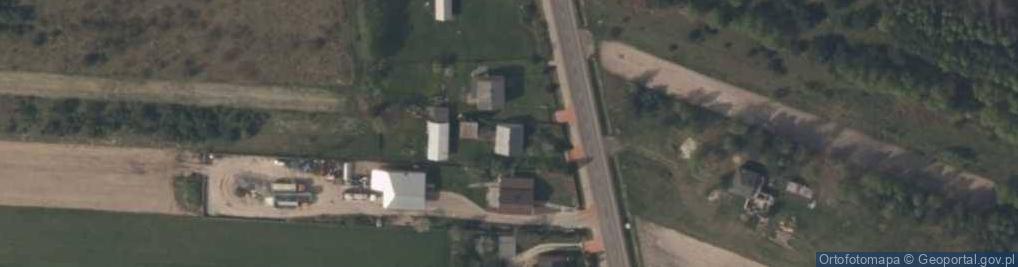 Zdjęcie satelitarne Wólka Łękawska ul.