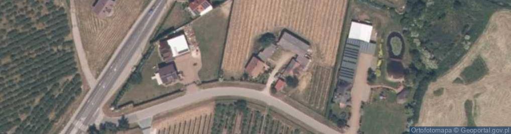 Zdjęcie satelitarne Wólka Lesiewska ul.