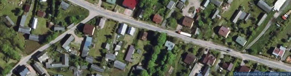 Zdjęcie satelitarne Wólka Okrąglik ul.