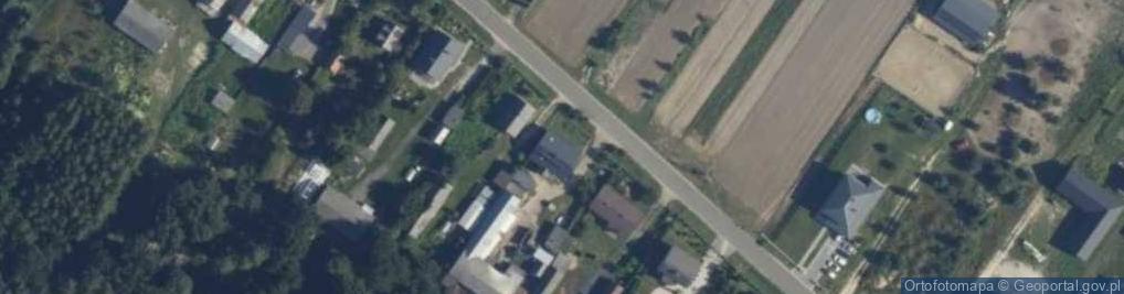 Zdjęcie satelitarne Wólka Wiśniewska ul.