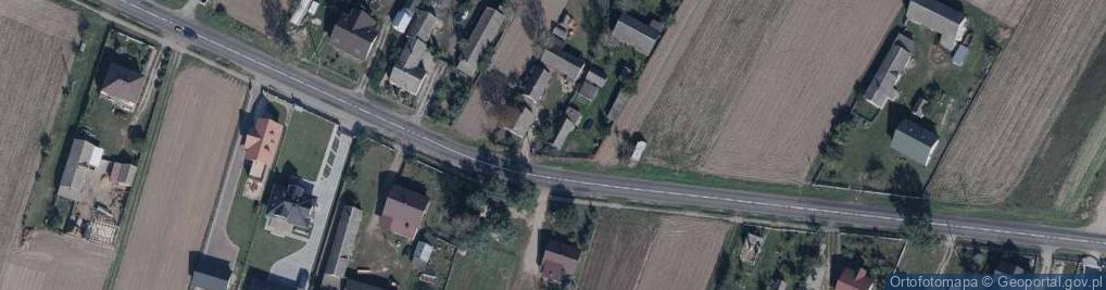 Zdjęcie satelitarne Wólka Zastawska ul.