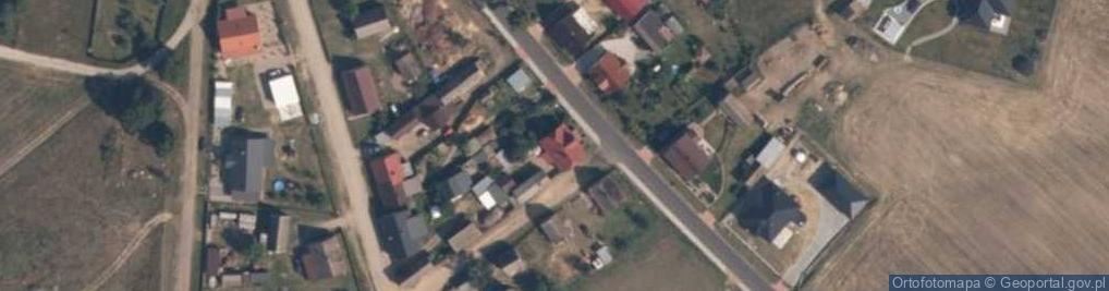 Zdjęcie satelitarne Wołowe Lasy ul.
