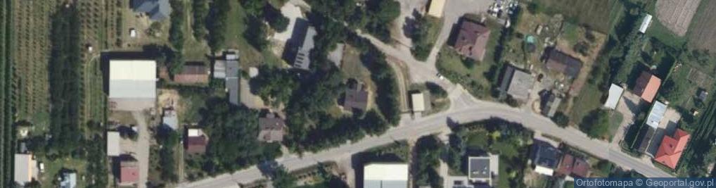 Zdjęcie satelitarne Worów ul.