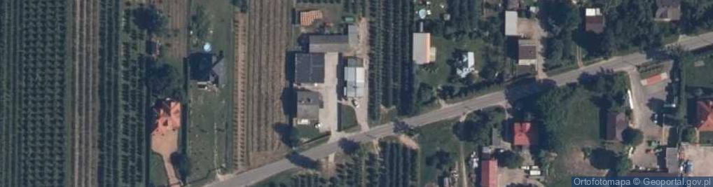 Zdjęcie satelitarne Worów ul.
