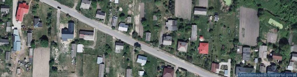 Zdjęcie satelitarne Woskrzenice Duże ul.