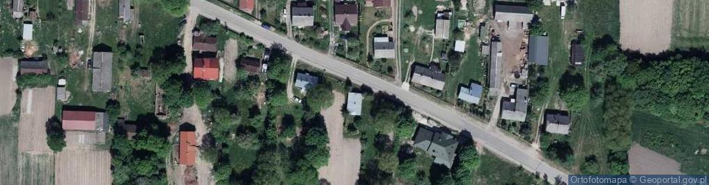 Zdjęcie satelitarne Woskrzenice Duże ul.