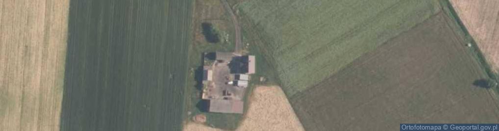 Zdjęcie satelitarne Woźniki-Kolonia ul.