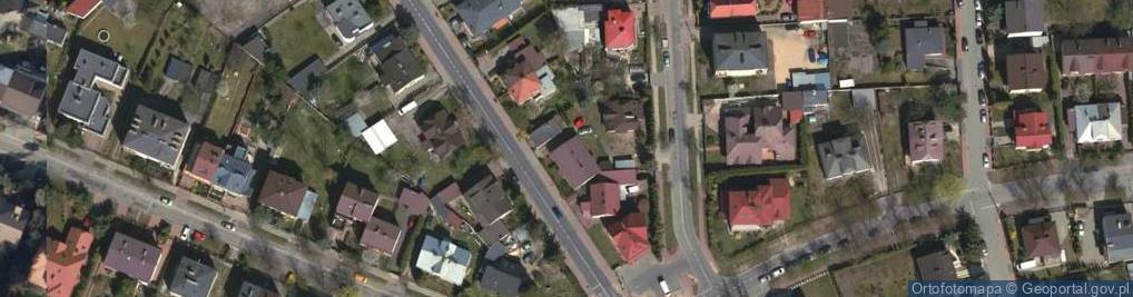 Zdjęcie satelitarne Wojska Polskiego ul.