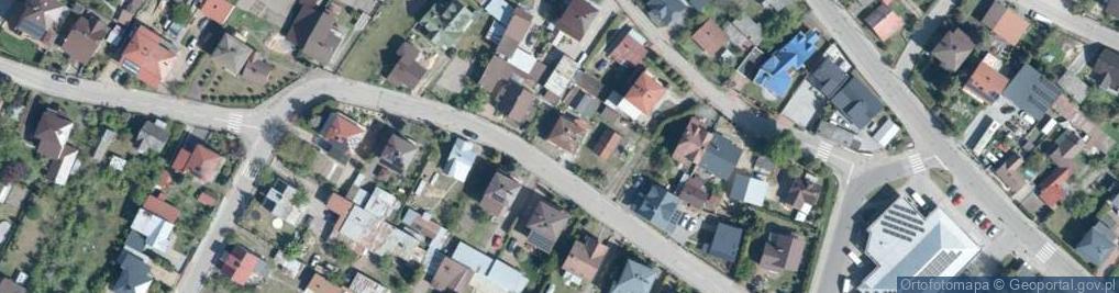 Zdjęcie satelitarne Wrzosowa ul.