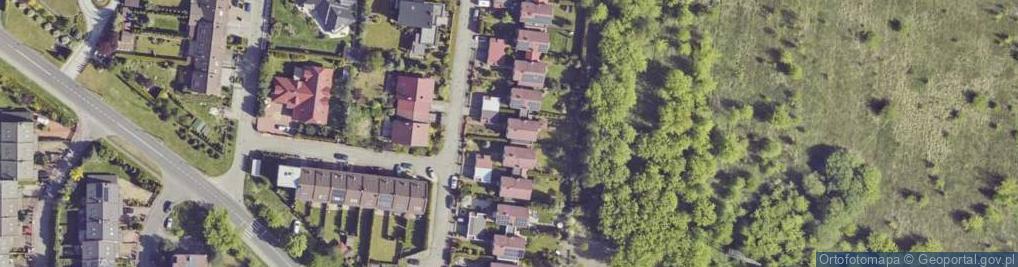 Zdjęcie satelitarne Wrzosowa ul.