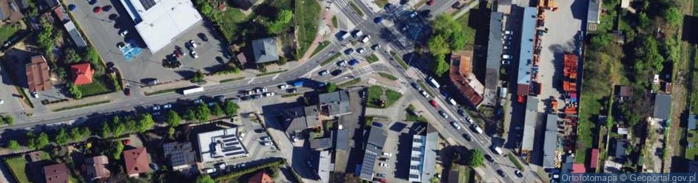 Zdjęcie satelitarne Wręczycka ul.