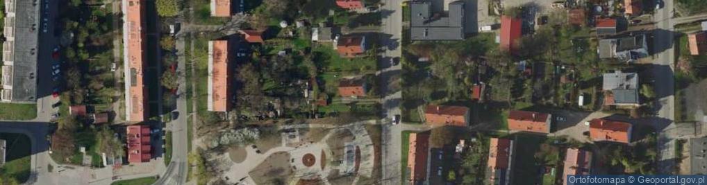 Zdjęcie satelitarne Wronki Andrzeja, bp. ul.