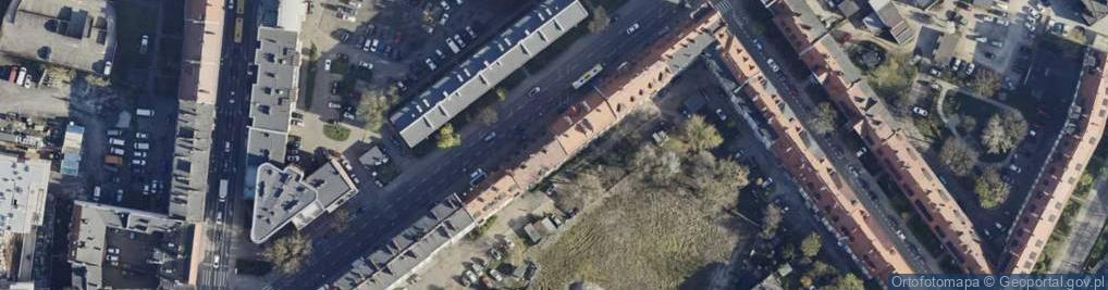 Zdjęcie satelitarne Wrocławska ul.