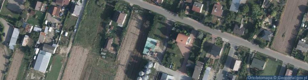 Zdjęcie satelitarne Wrzosowa ul.