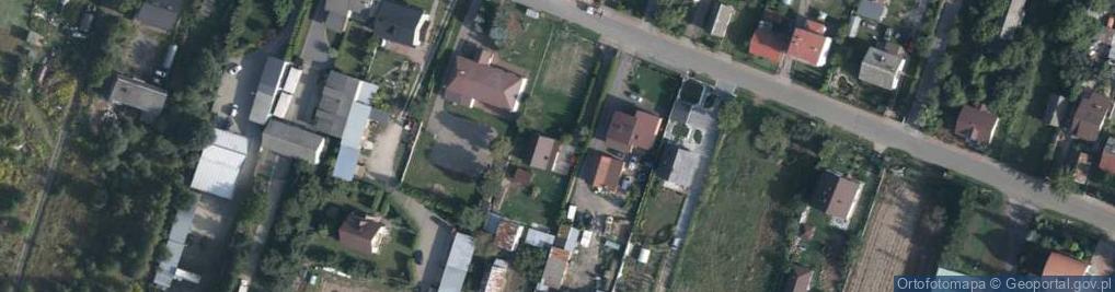 Zdjęcie satelitarne Wrzosowa ul.