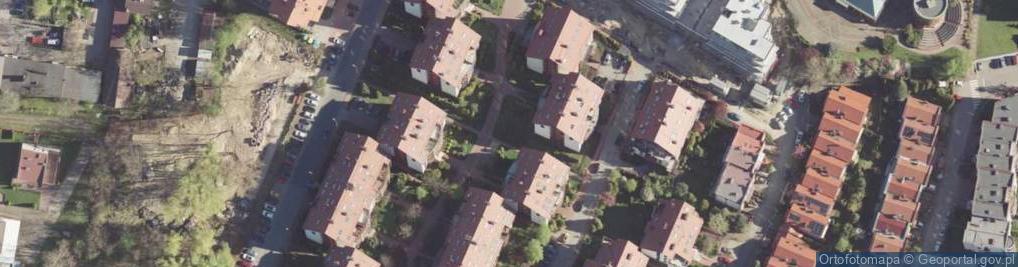 Zdjęcie satelitarne Wróbli ul.