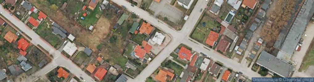 Zdjęcie satelitarne Wróbla ul.