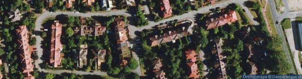 Zdjęcie satelitarne Wrzosowa ul.
