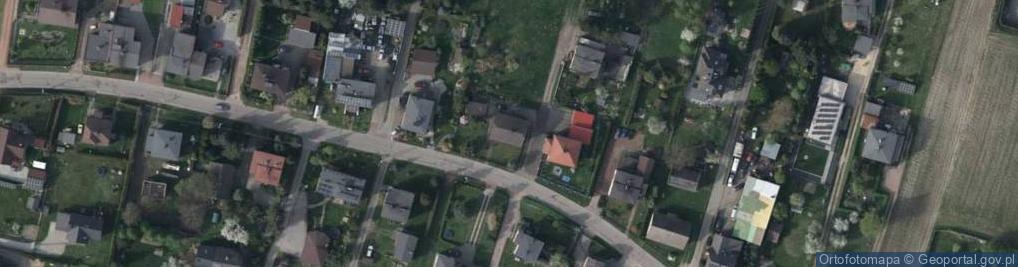 Zdjęcie satelitarne Wrzosowa ul.