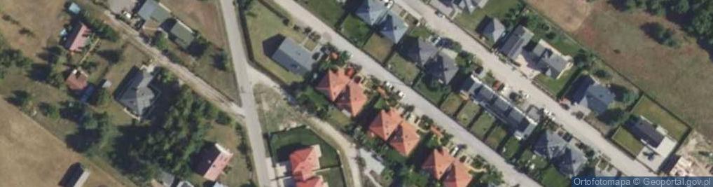 Zdjęcie satelitarne Wrzosowa ul.