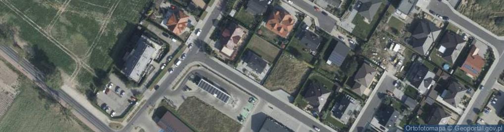 Zdjęcie satelitarne Wrzosowa ul.