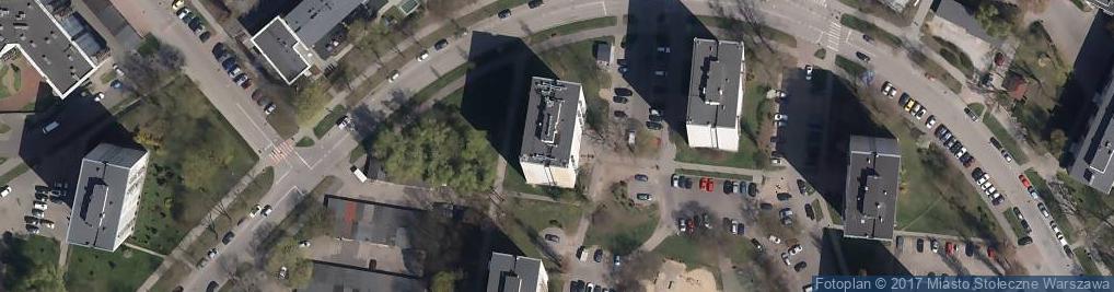 Zdjęcie satelitarne Wrzeciono ul.