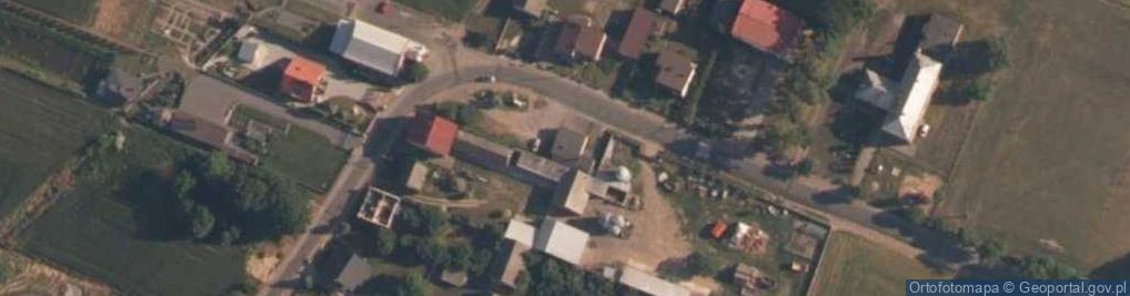 Zdjęcie satelitarne Wróblew ul.