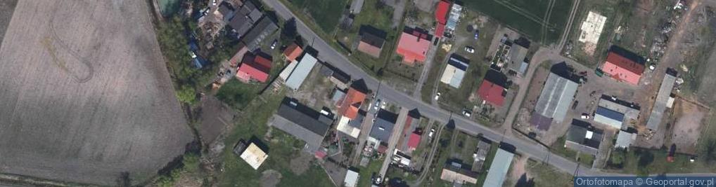 Zdjęcie satelitarne Wróblów ul.