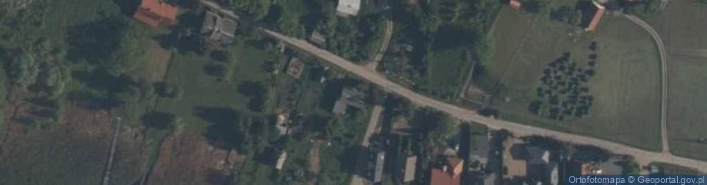Zdjęcie satelitarne Wrony ul.