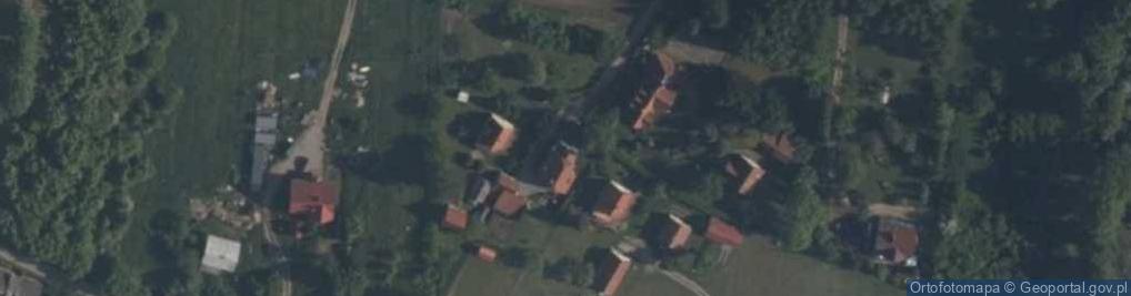 Zdjęcie satelitarne Wrony ul.