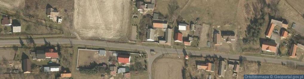 Zdjęcie satelitarne Wrząca Wielka ul.