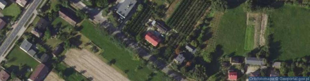 Zdjęcie satelitarne Wrząca Wielka ul.