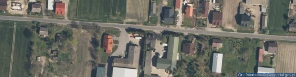 Zdjęcie satelitarne Wrząca ul.