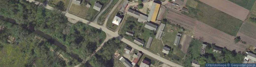Zdjęcie satelitarne Wrzelów ul.