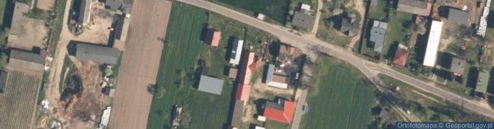 Zdjęcie satelitarne Wrzeszczewice-Skrejnia ul.