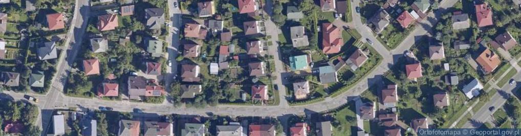 Zdjęcie satelitarne Wrzosowa ul.