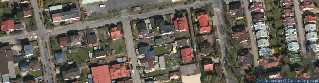 Zdjęcie satelitarne Wrzosowa ul.