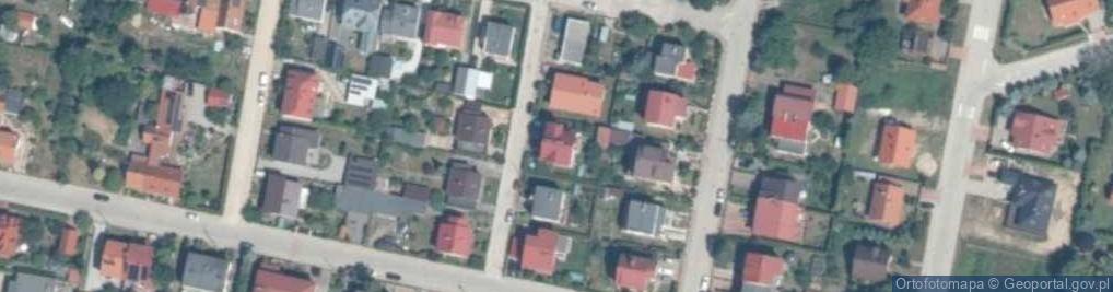 Zdjęcie satelitarne Wschodnia ul.