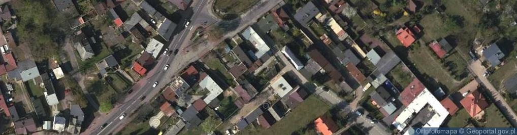 Zdjęcie satelitarne Wschodnia ul.