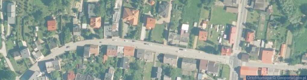 Zdjęcie satelitarne Wszystkich Świętych ul.