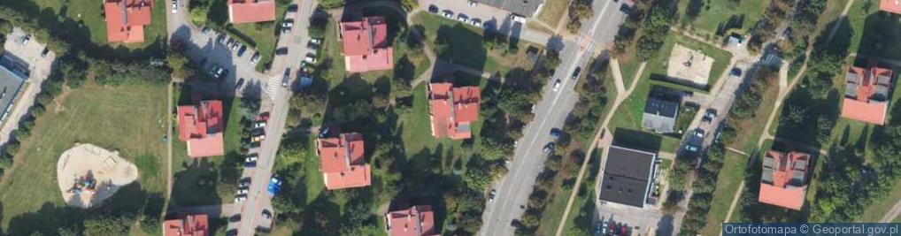 Zdjęcie satelitarne Wschodnia ul.