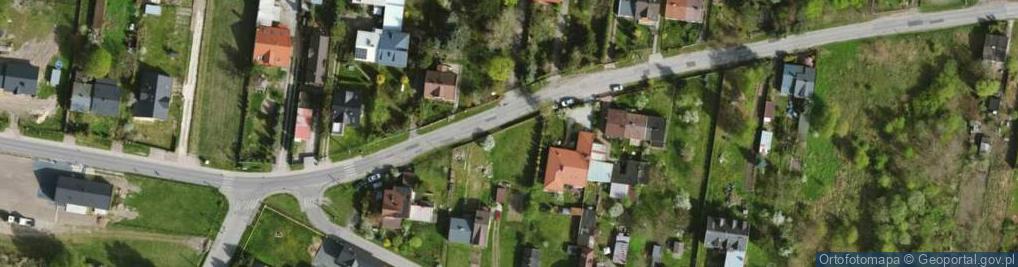 Zdjęcie satelitarne Wschodnia ul.