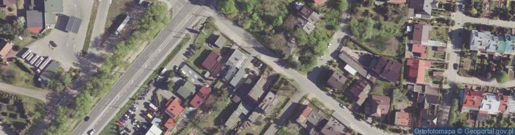 Zdjęcie satelitarne Wstępna ul.