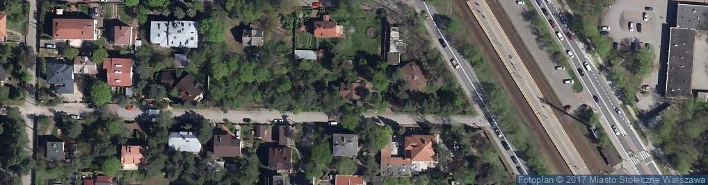 Zdjęcie satelitarne Wspomnień ul.