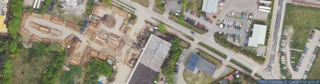 Zdjęcie satelitarne Wspólna ul.