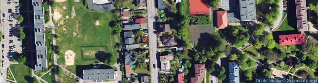 Zdjęcie satelitarne Wyspiańskiego Stanisława ul.