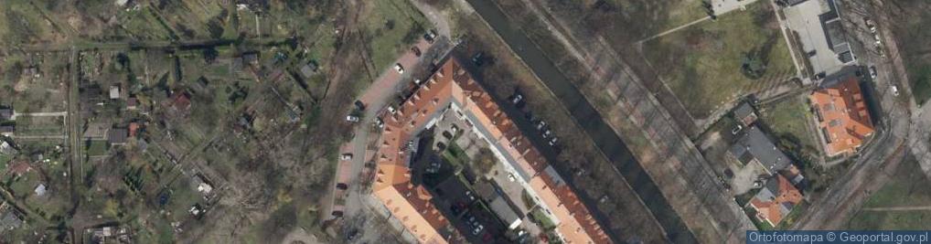 Zdjęcie satelitarne Wybrzeże Wojska Polskiego ul.